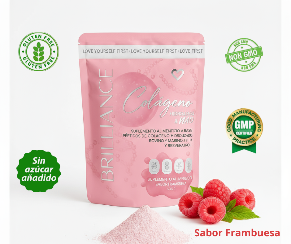 Péptidos Bioactivos de Colágeno Hidrolizado en Polvo Brillance